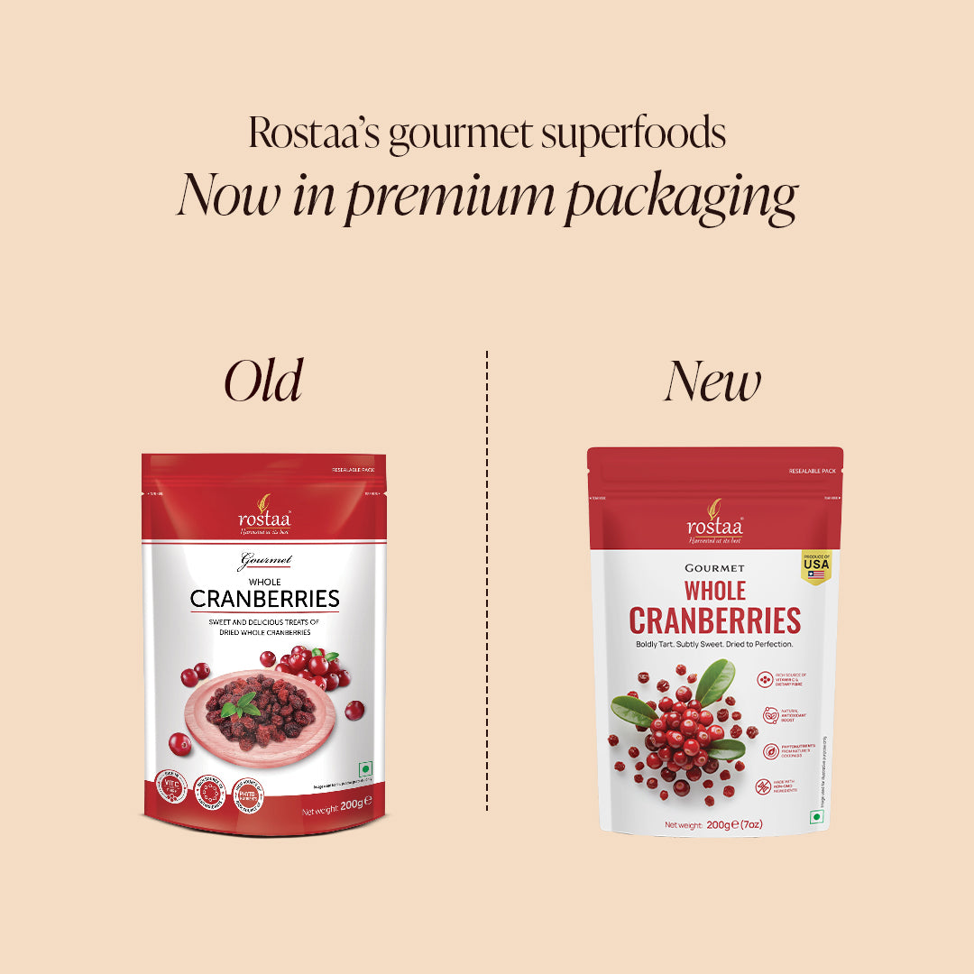 Rostaa Gourmet Whole Cranberries