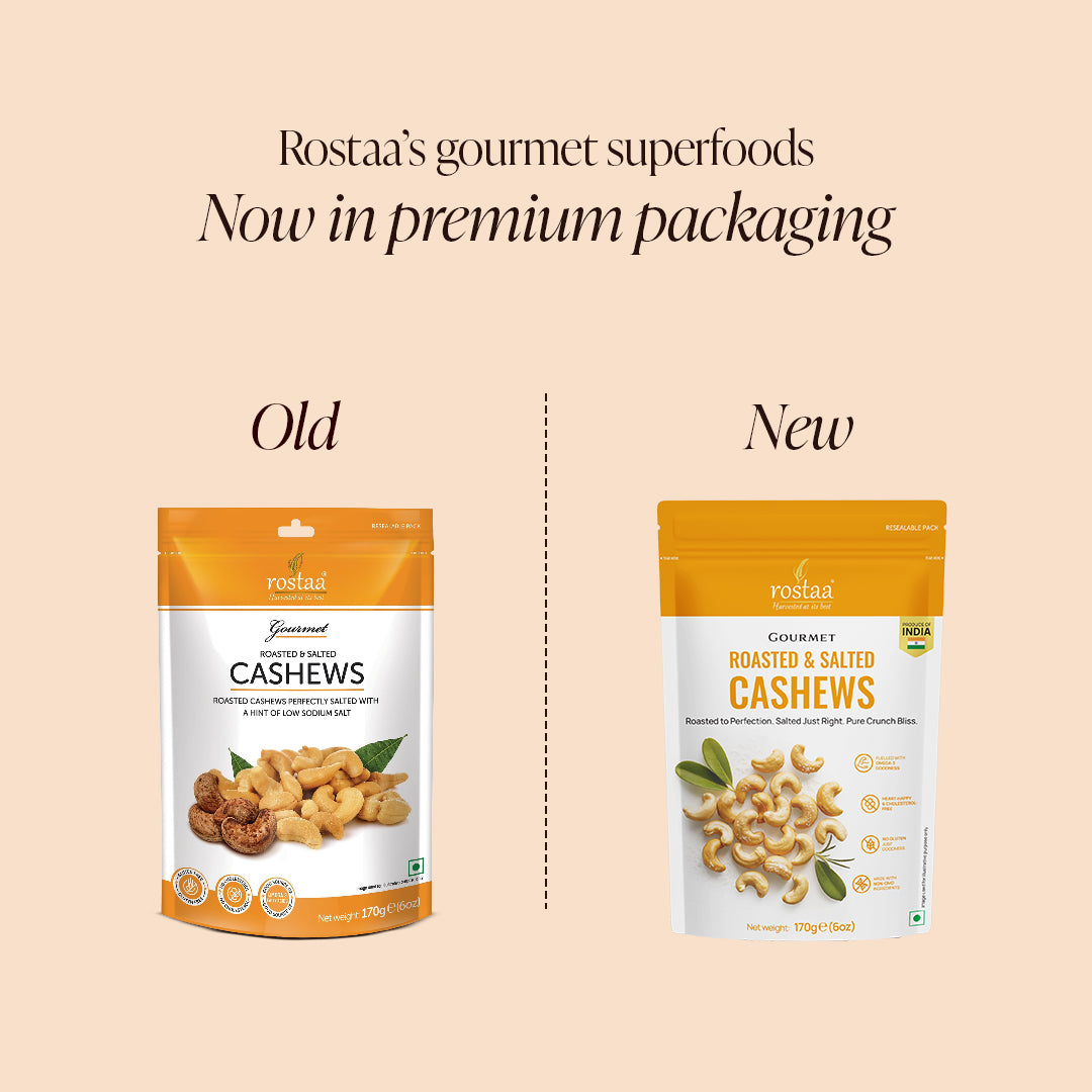 Rostaa Gourmet Salted Cashews