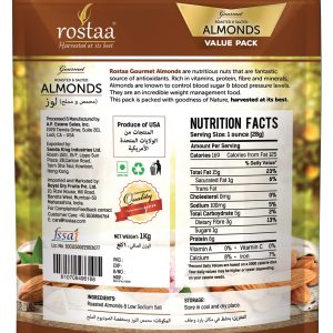 Almonds salted-1kg-BOP